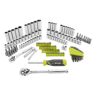 Ryobi 156 Pc Mechanics Conjunto De Socket Set Sae Y Link Met Ryobi 156 Pc Mechanics Conjunto De Socket Set Sae Y Link Met
