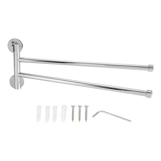 Toallero Para Baño, Colgador Giratorio Abatible Montado En L Toallero Para Baño, Colgador Giratorio Abatible Montado En L