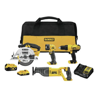 Dewalt 20v Max Power Tool Combo Kit, Ferramenta Elétrica Sem Dewalt 20v Max Power Tool Combo Kit, Ferramenta Elétrica Sem