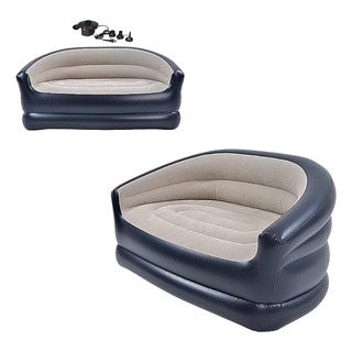Sofá Plegable Doble Inflable 2 Personas Exteriores Portátil Sofá Plegable Doble Inflable 2 Personas Exteriores Portátil