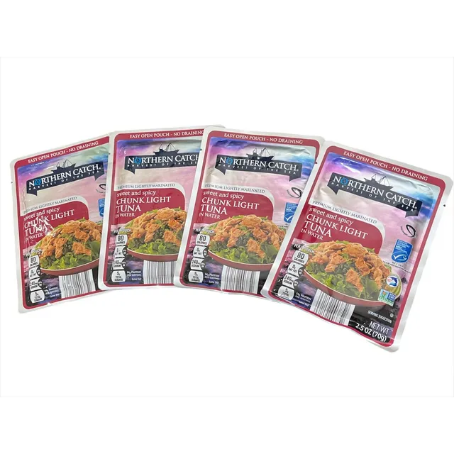 Atún En Bolsa Claro En Agua Marinado Dulce Y Picante 70g
