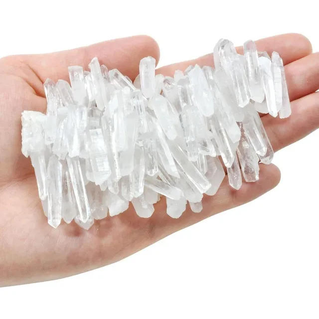  Cuarzo Piedra Natural Pequeño X 10 Unidades (80g)