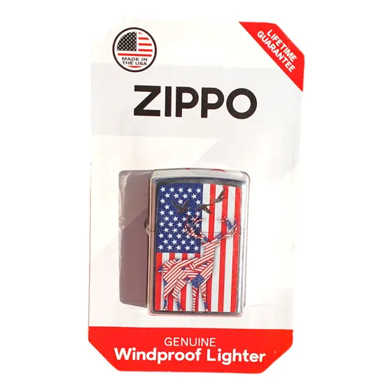 Zippo 207 Flag And Deer Edición Especial Usa