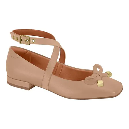 Sapatilha Vizzano Bailarina Laço Bico Quadrado 1427 104