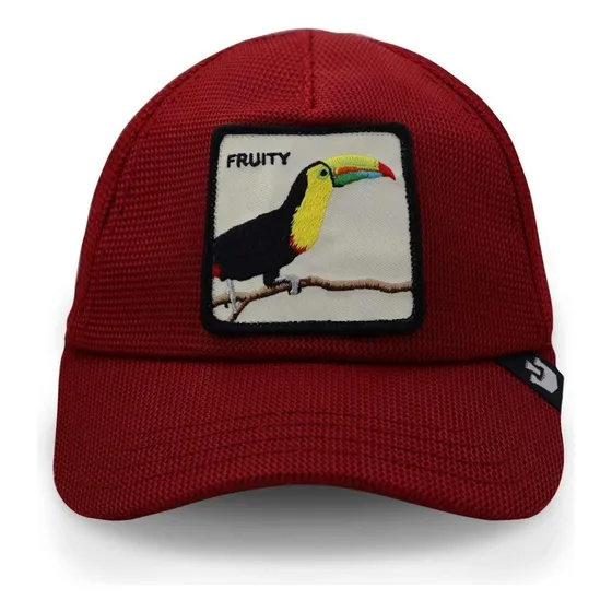 Gorra Goorin Bros The 7 Fruit Punch R, Original, Tucan Rojo Unitalla