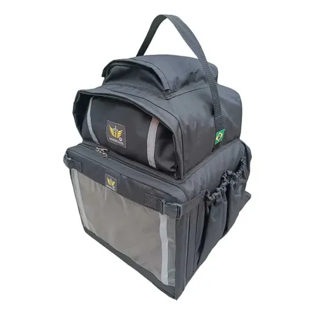 Isobag Pizzaria Top Guerreiros Da Rua Mochilas Preto