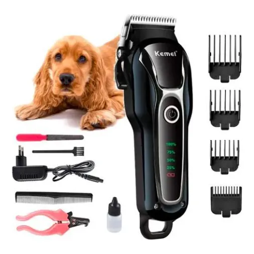 Máquina Tosa De Pet Profissional Kemei 1991 Bivolt