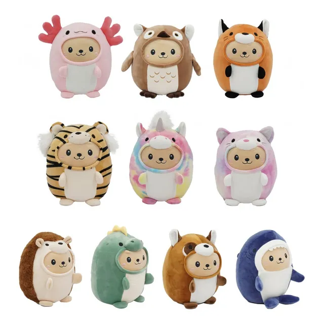 Animales De Peluche Disfrazados 20 Cm Woody Toys
