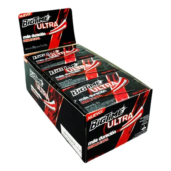 Display Bigtime Ultra Red Berry (display De 12 Unidades)