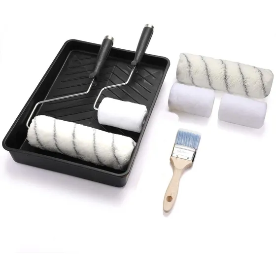 Rodillo Con Bandeja 9 Pulgadas Kit 7 Piezas Saco 