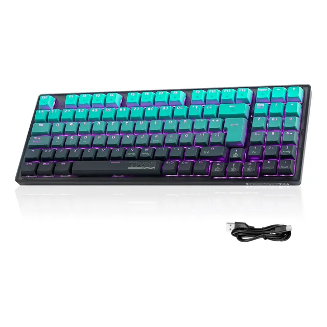 E-yooso Teclado Mecanico Z94 Cable Removible Rgb/outemu Swit
