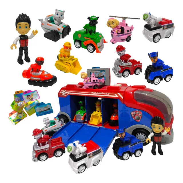 Paw Patrol Patrulla Canina Bus Pawpatroller Perros Y Carros