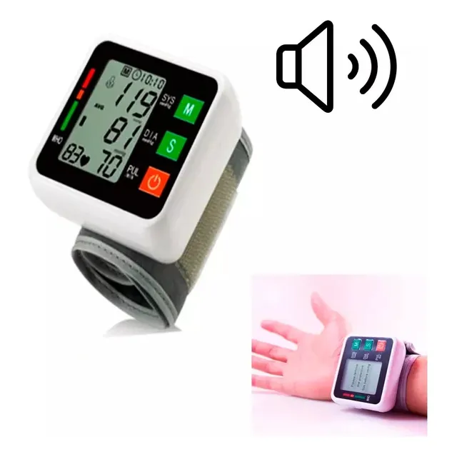 Tensiómetro Digital Mano Wrist Blood Con Memoria