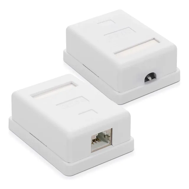 Packs 5 Rosetas Sobrepuestas Rj45 Cat6 Ulink Ul-ntw60360
