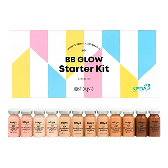 Set Pigmentos X12 Estéril Bb Glow Dermapen 6 Tonos Stayve Momento De Aplicación Día/noche Tipo De Piel Todo Tipo De Piel