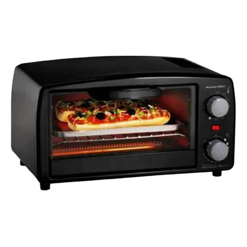Horno Electrico  De La Hamilton  Para 4 Panes 