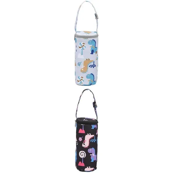 2 Bolsas De Biberón Aisladas Portátiles Reutilizables Para
