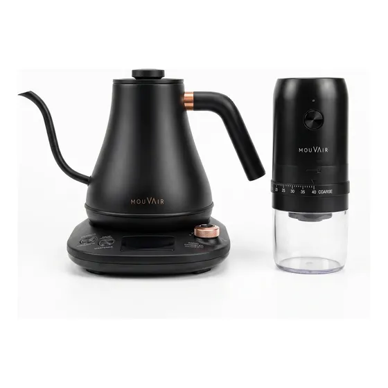 Hervidor Inteligente Mouvair Swan + Molinillo De Café