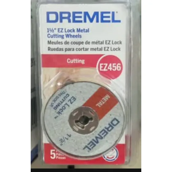 Disco De Corte Dremel Modelo Ez456 De Kit De 5 Pzas