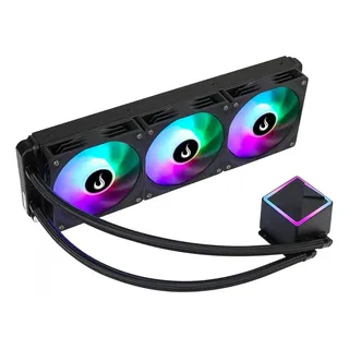 Water Cooler Rise Mode Black Rainbow 360mm Intel Amd Preto