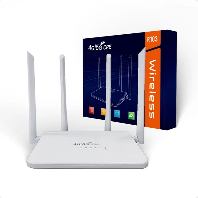 R-103 Módem Inalámbrico Portátil Con 4 Antenas 150mbps Wifi6