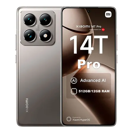 Xiaomi 14t pro Dual SIM 512 GB gris titan 12 GB RAM
