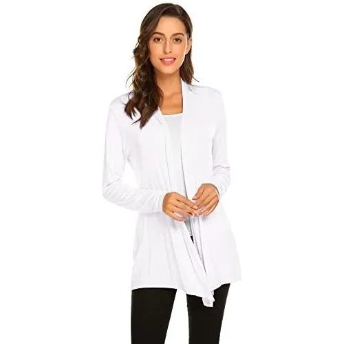 Suéteres De Chaqueta De Manga Larga Suave Para Mujer Cbmlc