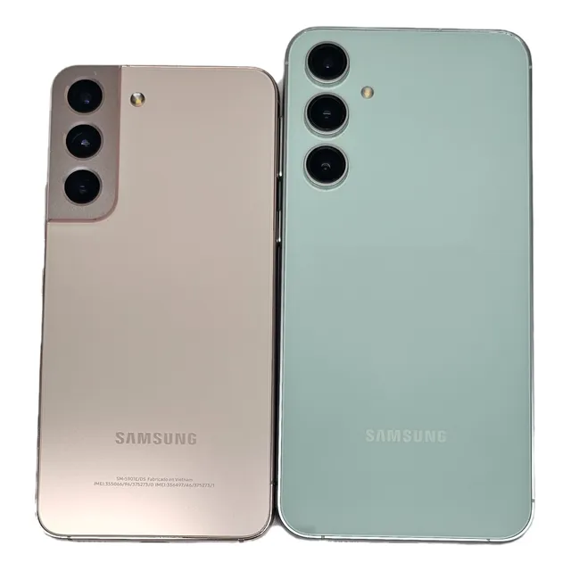 Duo Galaxy S23 Fe 128gb (verde) + Galaxy S22 128gb (rosa) Rosa (Reacondicionado)