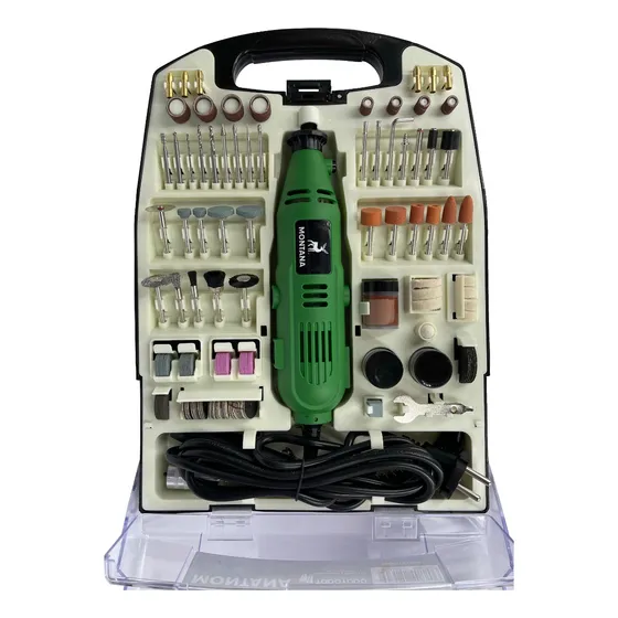 Torno Montana 135w C/valija 224 Accesorios Manicura Pedicura