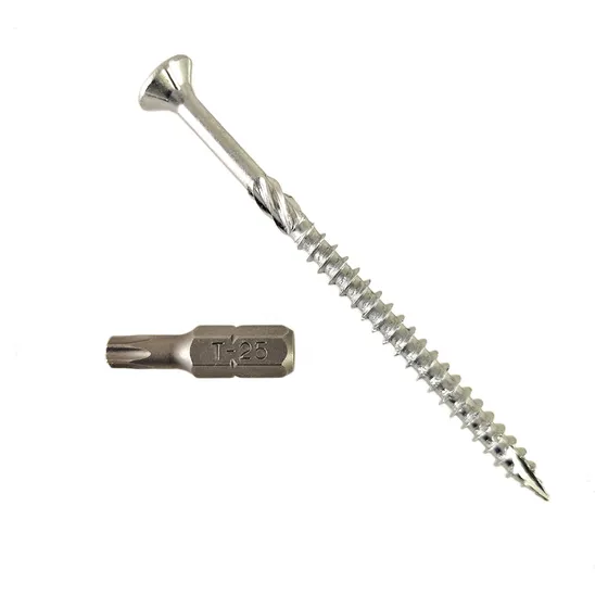 Tornillo Turbo 5x80mm (3'') Tipo Torx 200uds. Turbokönig