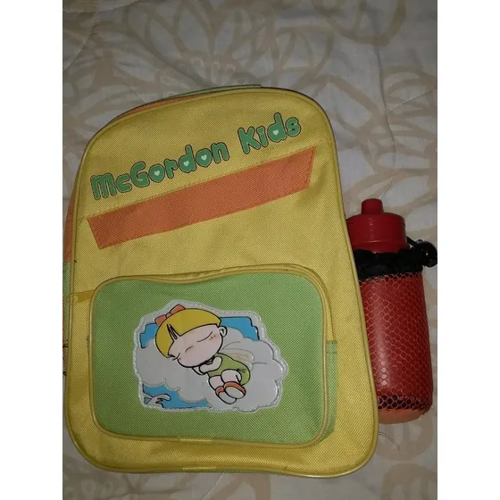 Morral Escolar Con Cooler Termo. Nuevo 