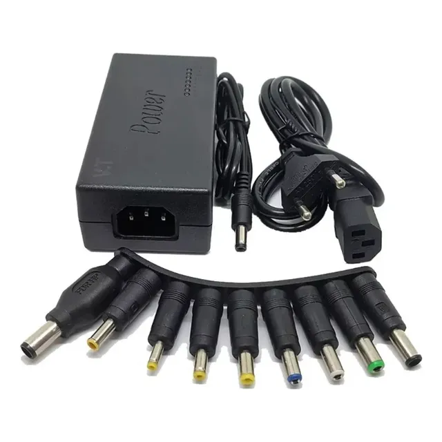 Cargador Universal Notebook Ajustable 9 Puntas 12-24v 120w