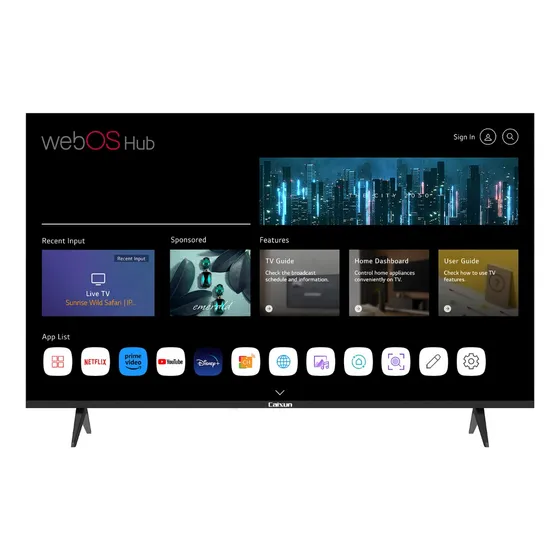 Tv 55 Webos Caixun Uhd