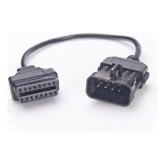 Opel Corsa Cable Adaptador Escaner Obd2 10 Pin A 16 Pin Obd1