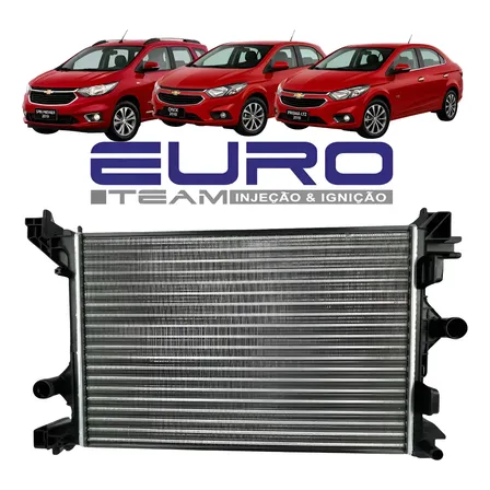Radiador Spin Cobalt Onix Prisma 2013-2016 Manual C/ Ar Euro