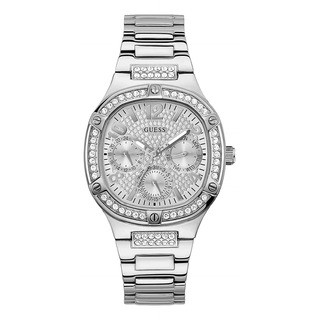 Reloj Guess Para Mujer En Tono Plateado Con Caja De 40 Mm Y Reloj Guess Para Mujer En Tono Plateado Con Caja De 40 Mm Y