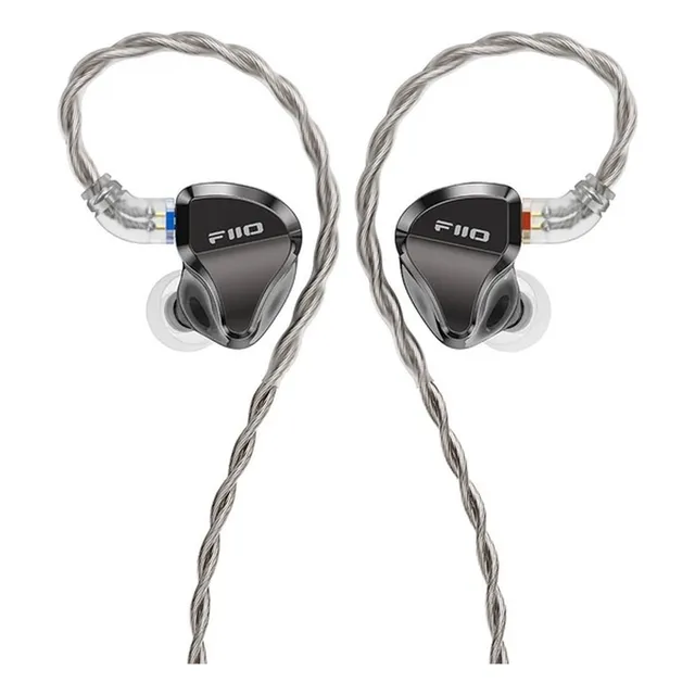 Audífonos Híbridos Hi-res De 5 Drivers Fiio Jh5 Black Color Negro