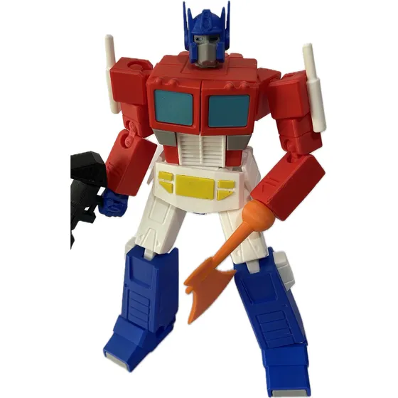Transformers G1 Impreso 3d Optimus Prime Articulado
