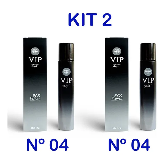 2 Perfumes Touti Vip 04 Silver Fragrancia Scent Masculino Feminino Seducao Spray Volume Da Unidade 50 Ml