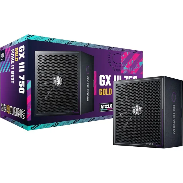 Fuente De Poder 750w Cooler Master Mpx-7503-afag-bus