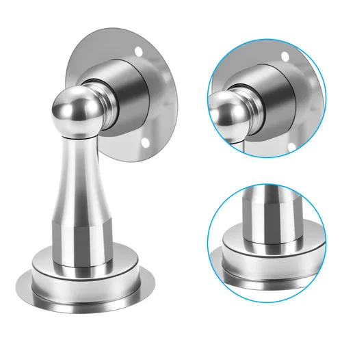 Zx Tope De Puerta, 2 Piezas Tapón De Puerta Resistente, Tope