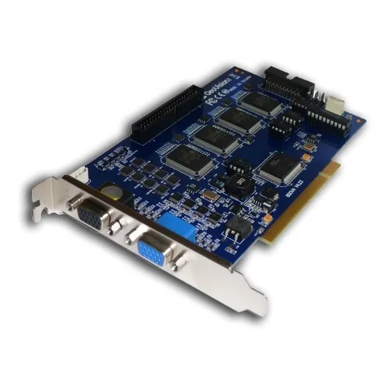 Tarjeta Geovision 32 Camaras Gv800 Ver 8.3 4.23 16x2 120 Fps
