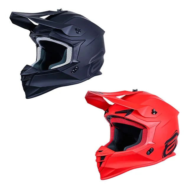 Capacete Motocross Asw R3 Solid Trilha Enduro Mx Lançamento