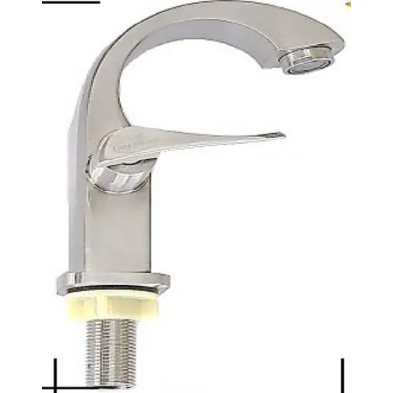 Griferia De Lujo Agua Fria P/lavamanos Monomando Inoxidable