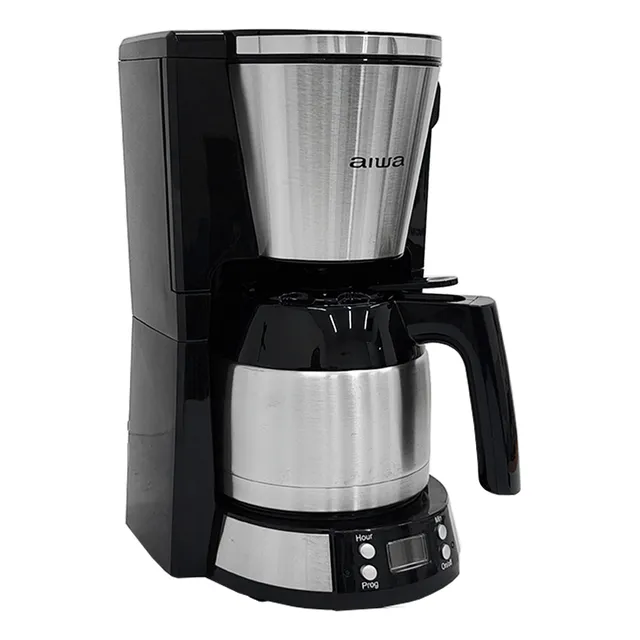Cafetera Programable De 8 Tazas Jarra En Acero Inoxidable