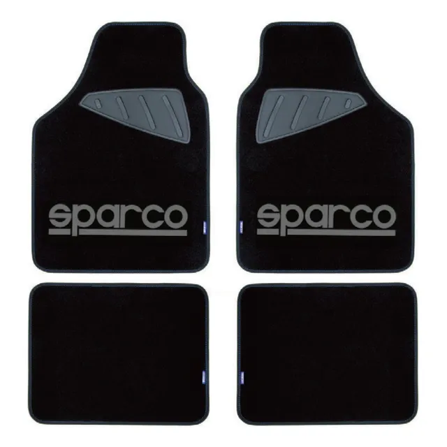 Piso Alfombra Auto Camioneta Antideslizante  Sparco Spf501bk
