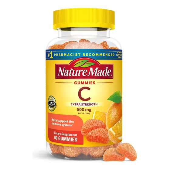 Suplemento De Vitamina C Nature Made 500 Mg 60 Gomitas