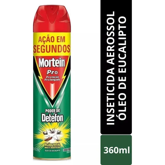 Mortein Pro Eucalipto Mata Baratas Mosca Mosquitos 360ml