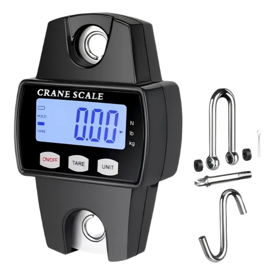 Báscula Industrial Digital Colgante Portátil With Led 300kg