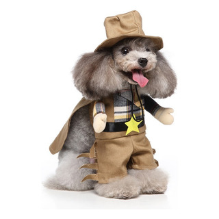Disfraz Vaquero Estilo 1 Pf82 M Para Mascotas Graciosas Disfraz Vaquero Estilo 1 Pf82 M Para Mascotas Graciosas